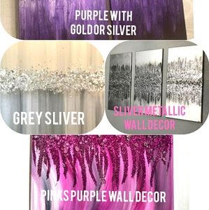 Bling Wall Canvase Decor